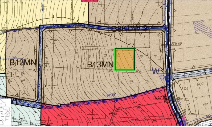 wielicki, Przebieczany, Działka na sprzedaż