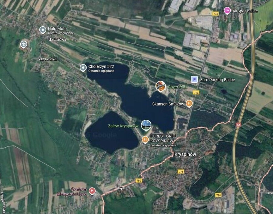 krakowski, Cholerzyn, Działka na sprzedaż