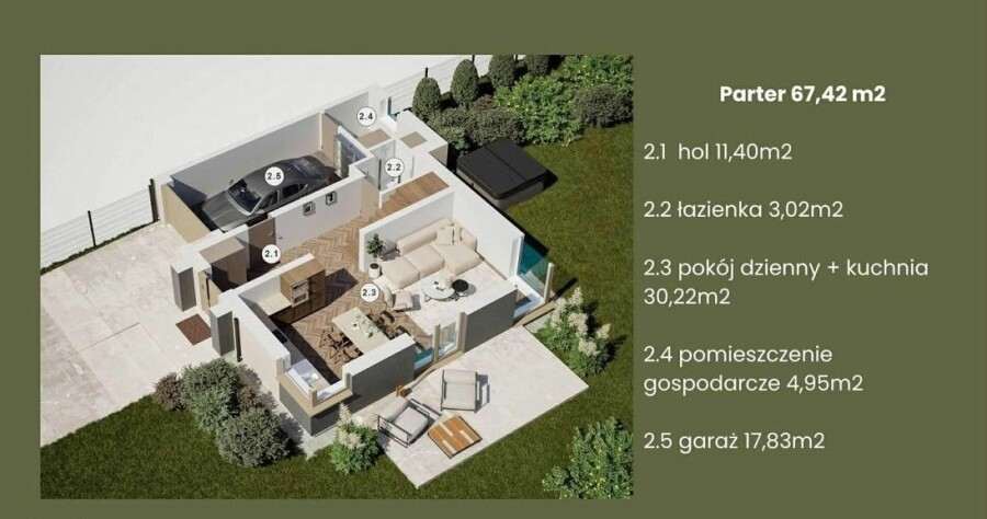 krakowski, Brzezie, Dom na sprzedaż